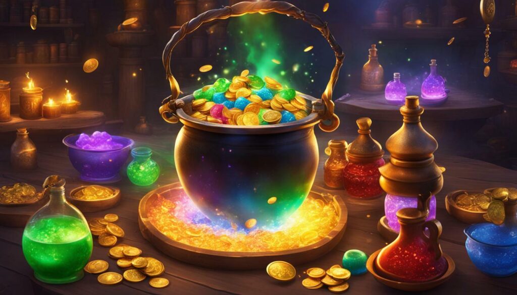 Slot Magic Potions