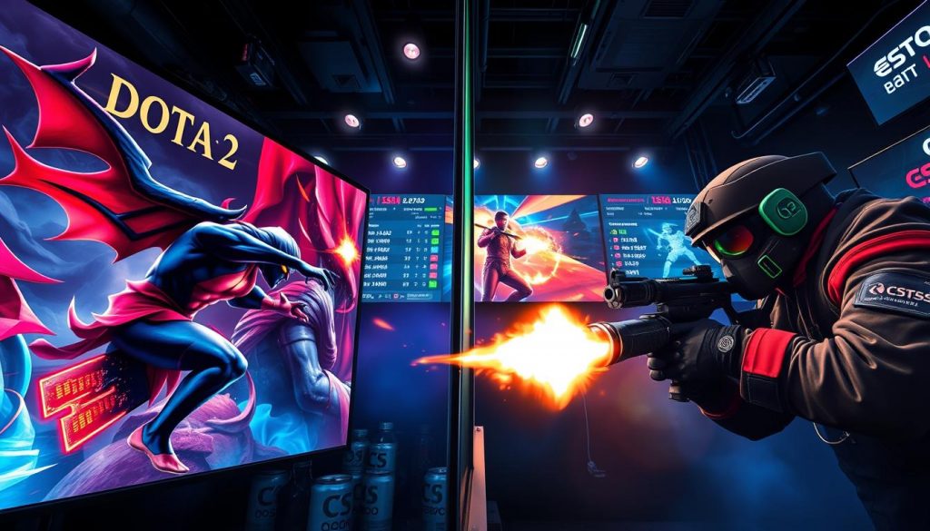 taruhan judi esport Dota 2 dan CS