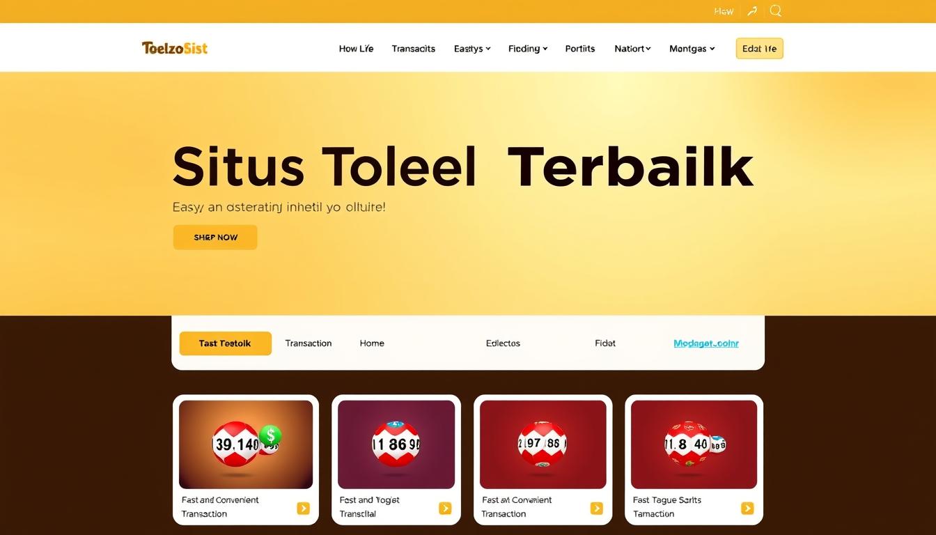 Situs Togel Terbaik untuk Transaksi Cepat dan Mudah