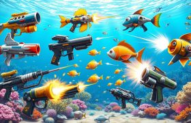 koleksi senjata unik game ikan