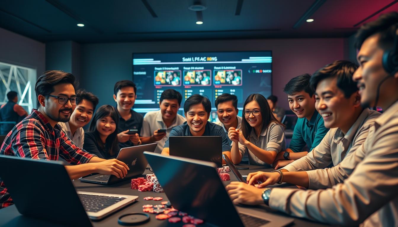 Komunitas Pemain Poker Digital Aktif