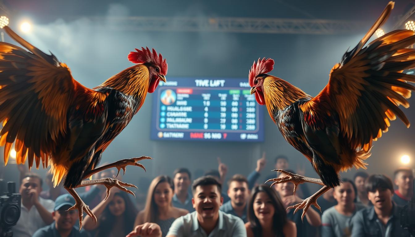 Sabung Ayam Online dengan Pembaruan Hasil Langsung