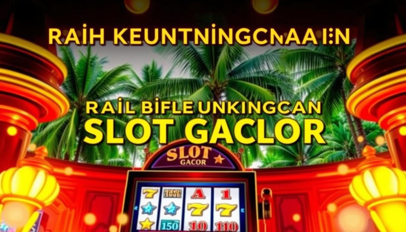Raih Keuntungan Main Slot Gacor Bonus Member Baru